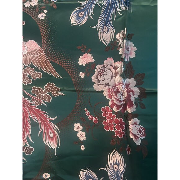 Vintage Chinese Silk Brocade Tapestry Textile 51" x 74" - Picture 7 of 15